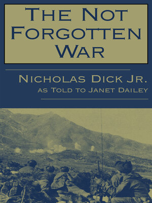 cover image of Not Forgotten War